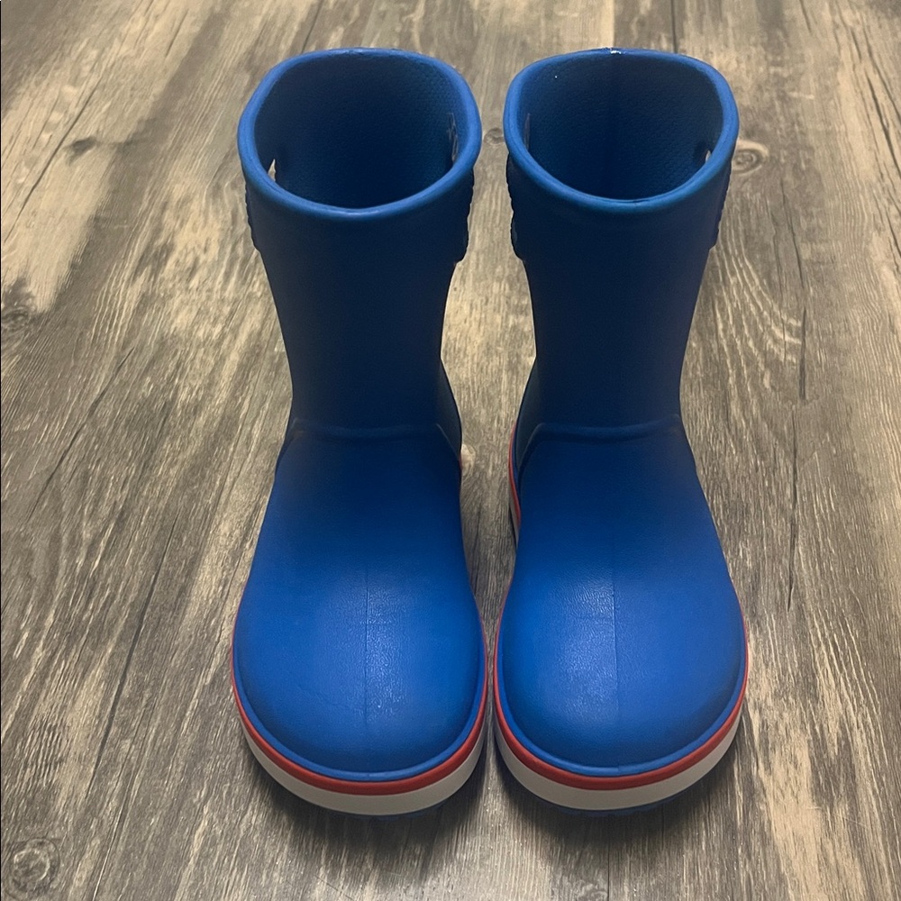 Kids Crocs Rain Boots Size 9C